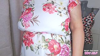 BBW Wife 477: Heels and Pantyhose Fantasy with Big Tits Mature Amateur MILF Cheating Slut Mom and Aunt