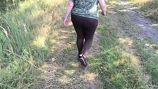 Bound tits in the woods