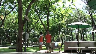Tiny Thai teen picked up in a Tuk Tuk and fucked hard after