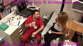Maria signs up for orgasm research at Dr. Tampas clinic