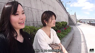 Real Japanese Lesbian Friends Confess Their Love Outdoors - Amateur JAV HD