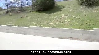 Dadcrush - deviant stepparent pounds daughter wearing mini dre