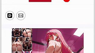 [4k Hentai Anime] Mature Beauty Sex Friend Ahegao Blowjob, Bukkake, Deep Throat