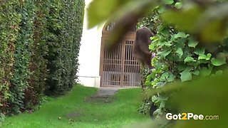 Compilation of voyeuristic public standing pissing with public standing pissing video