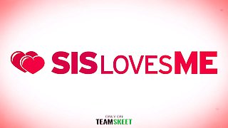 Sis Loves Me - horny bro revved his fresh step-sister his personal xxx doll