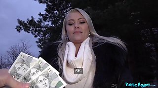 Big-Tits Czech Milf Alexa Gets Cash for Outdoor POV Pounding