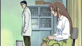 Cute hentai gets fingered and pussy fucked by bandit in the toilet