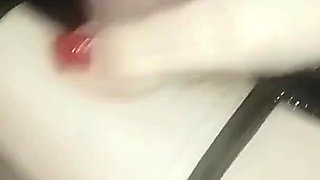 I Love It When I Give Him a Footjob... and He Cums on Me!