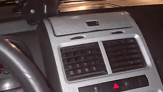 Horny Latina chick asks me if I caould drive her home for a quick fuck in my car