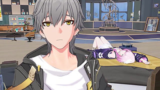 Honkai Star Rail - Cyrene X Caelus Passionate Sex - 3D Hentai Animation