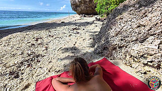 Intense Beach Sex Doggy, Cowgirl Positions & Squirting - Nomadsplay - Fhd