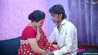 Desi Stepmom Fucks Her StepSon - Indian homemade hardcore