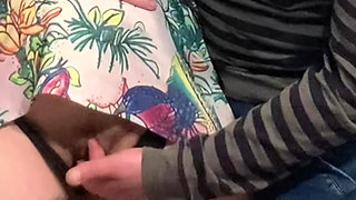 This Girl Let Me Rub Her Pussy in Public