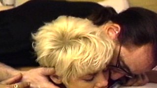 Sexy Blonde Blowjob Whore Rides Cock Hardcore