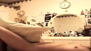 Filipina Babe Humping a Pillow