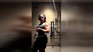 Barely Legal Girl Gets Fingered Hard During TikTok Livestream!