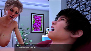 Milfy City # 51 He's about to cum inside me right in front of my lesbian wife