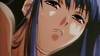 Hentai chick takes huge cock up her pussy
