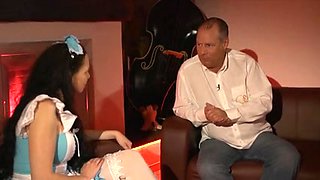 German Non-Professional ,Aged Fuckfest in Swingers Club - Scene 1