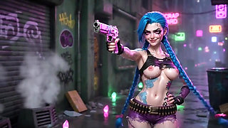Jinx Wet Tease Compilation Big Tits and Ahegao Full