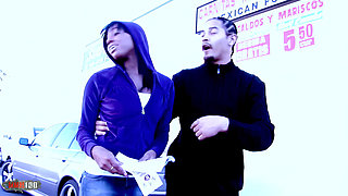 Amazing Ebony Babe Mahlia Milian Gets Fucked Hard by a Big Black Cock