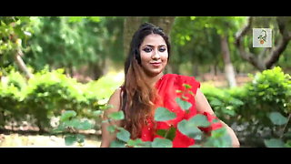 Puja in Red Color Saree