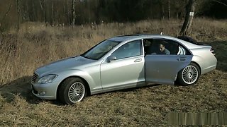 Alexis Crystal Pussy Banged In The Car