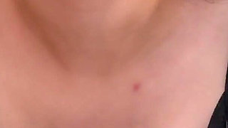 A Giantess Stepmom Traps Her Tiny Ex-husband in a Trap Made of Chewing Gum; She Chews, Blows Bubbles,
