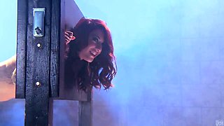 Redhead beauty Mischa Brooks gets her ass drilled