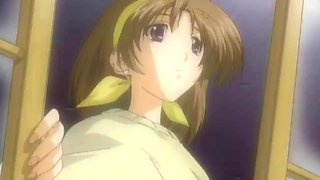 Teen anime babe bouncing on a hard cock