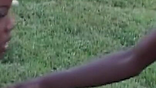 Ebony Lesbians Grind and Toy Each Other Wildly