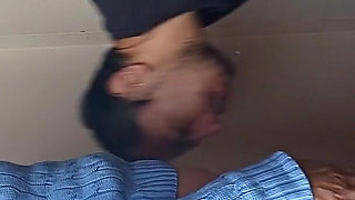 Unfaithful Neighbor While Her Husband Bathes