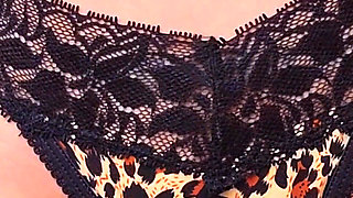 Different Leopard Panties on a Juicy Ass