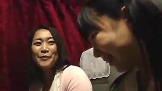 Hunt-441 beautiful mother and cute stepdaughter in the midnight bus