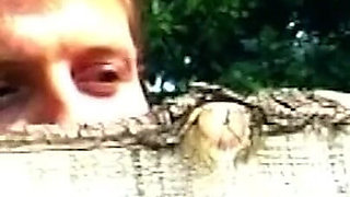 Mature Blonde Stretched Wide in Outdoor Anal Fisting Frenzy