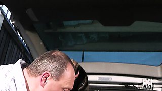 Hot blowjob, titjob and sex for her boss