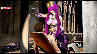 The Mythic Curves of the Goddess - 3D Animation Hentai