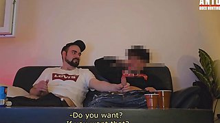 Straight Turkish Buddy Seduced To First Mutual Jerkoff With A Guy
