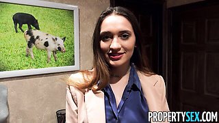 POV scene with gambling Chuck and Sera Ryder from Property Sex