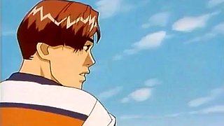 A teenager, a Japanese student, makes an animated cartoon