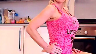 It's lipstick and lunges motivation for your cock