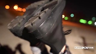 Kinky Public Park Hookup with Little Arden - ItsPOV