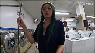 I Locked My Clothes In The Dryer At A Public Laundromat Enf Public Masturbation And Squirt