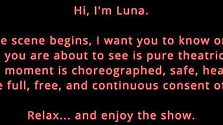 Luna's Kinky Lottery - Strappado, 6-inch Heels & Vibrator Endurance