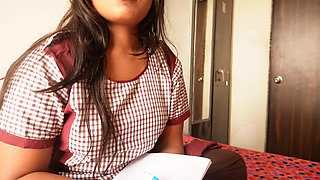 desi college girl ne apne step bhai se sex kiya