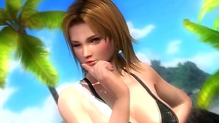 Tina Armstrong - DOA5 - nude posing - 3d billibongs