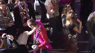 Reality porn video with drunk girls showing their boobs - HD
