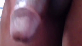 Masturbating in Bathroom
