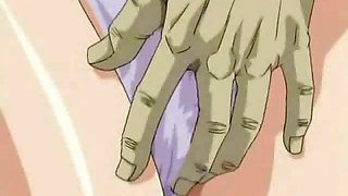 Sweety brunette hentai honey getting succulent pussy licked