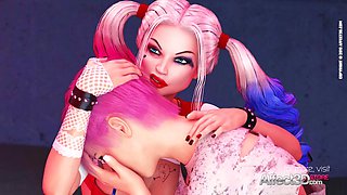 Cellmate Hardride - Futanari 3D Animation
